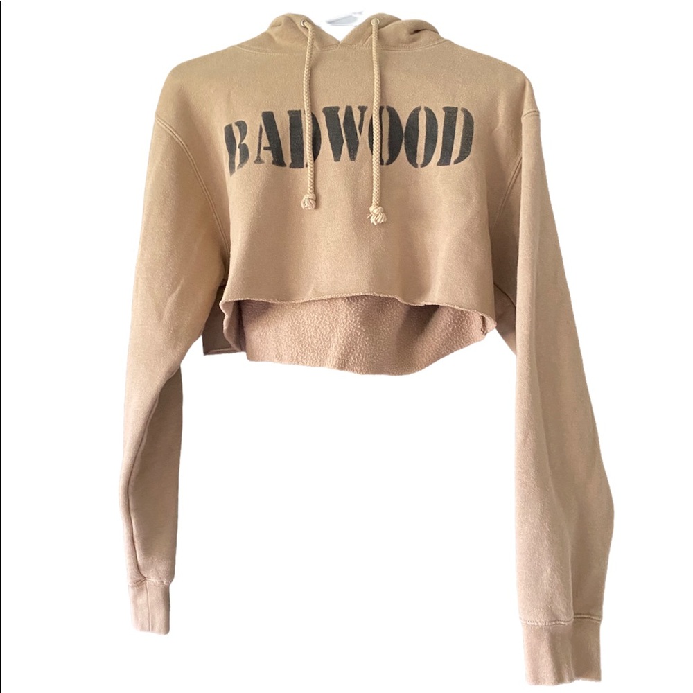 BADWOOD Crop Hoodie
